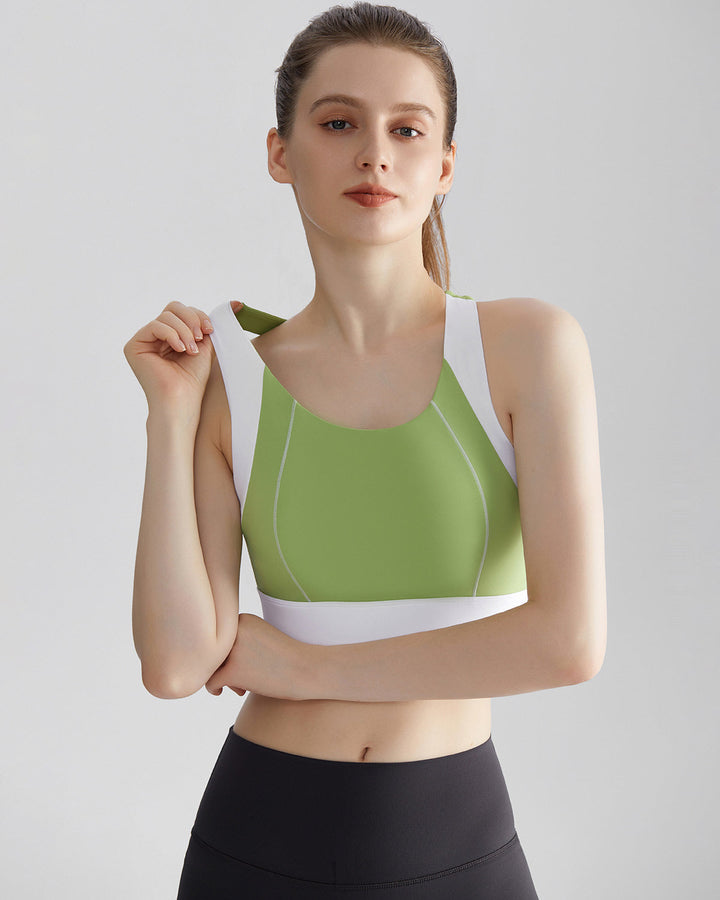 Hestia Sports Bra - Green