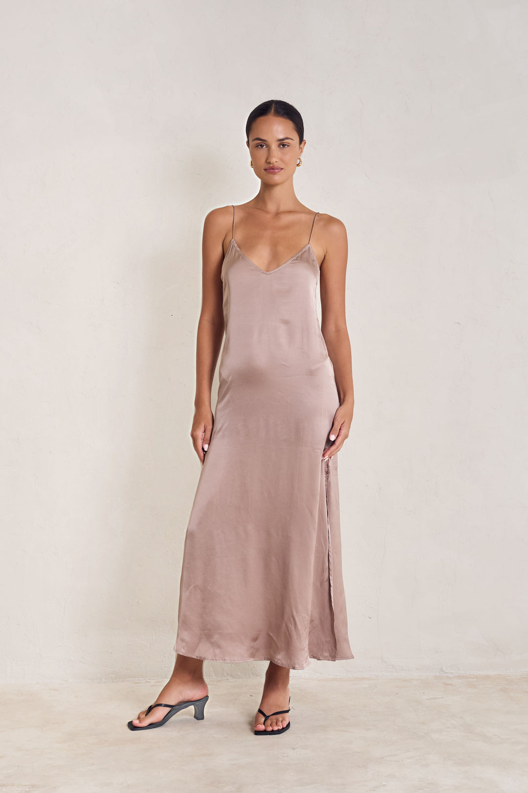 SLIP DRESS lavender