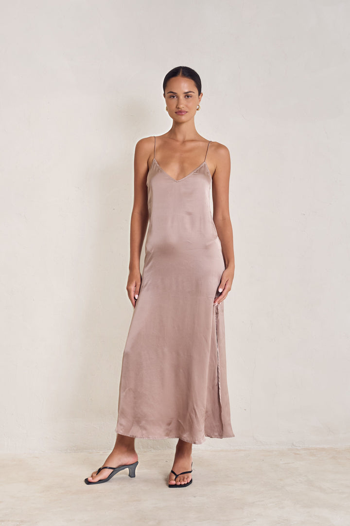 SLIP DRESS lavender