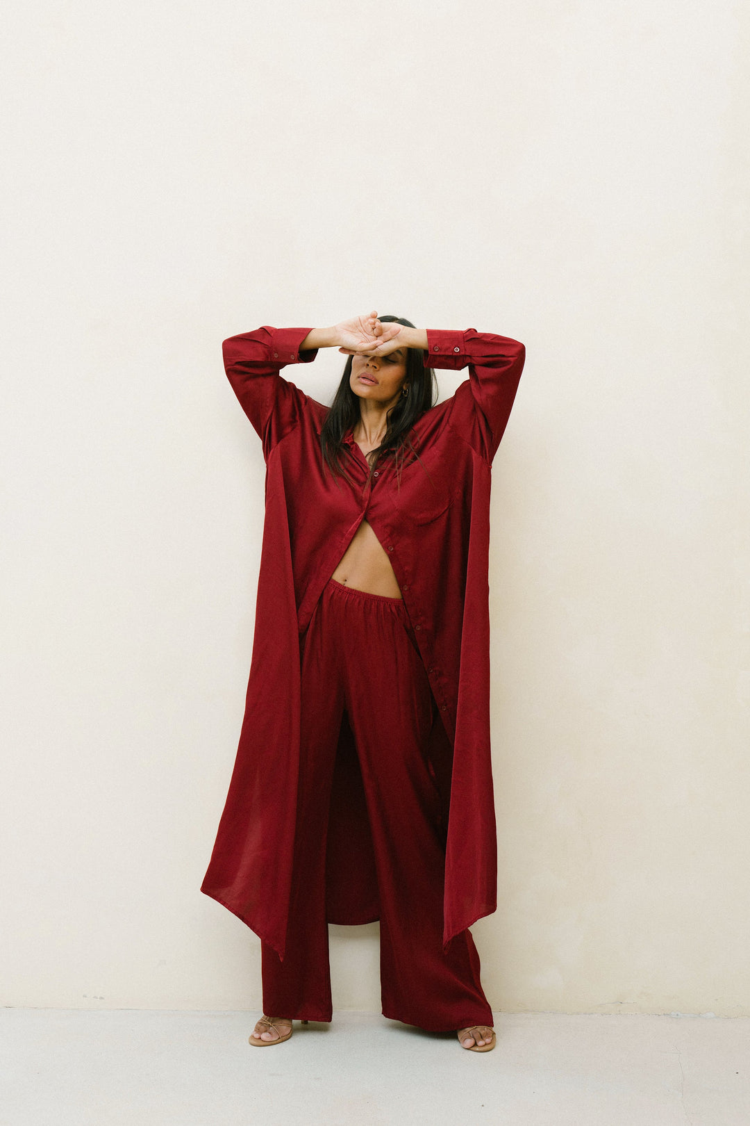 HUE PANT deep cherry