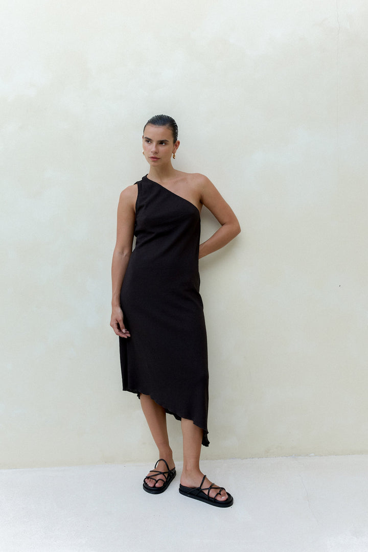 SIG DRESS deep charcoal