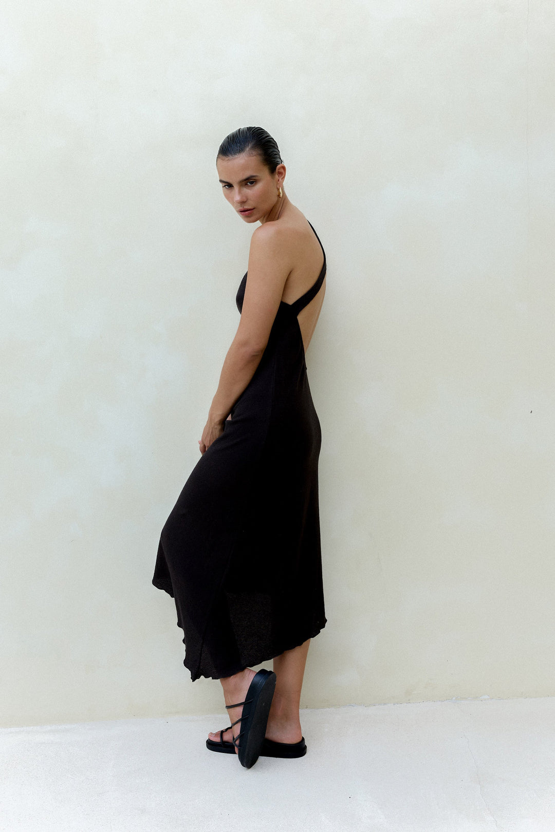 SIG DRESS deep charcoal
