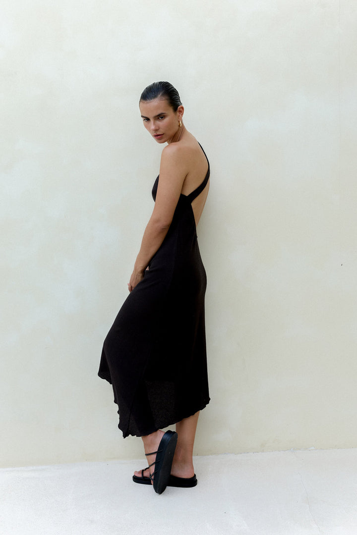 SIG DRESS deep charcoal