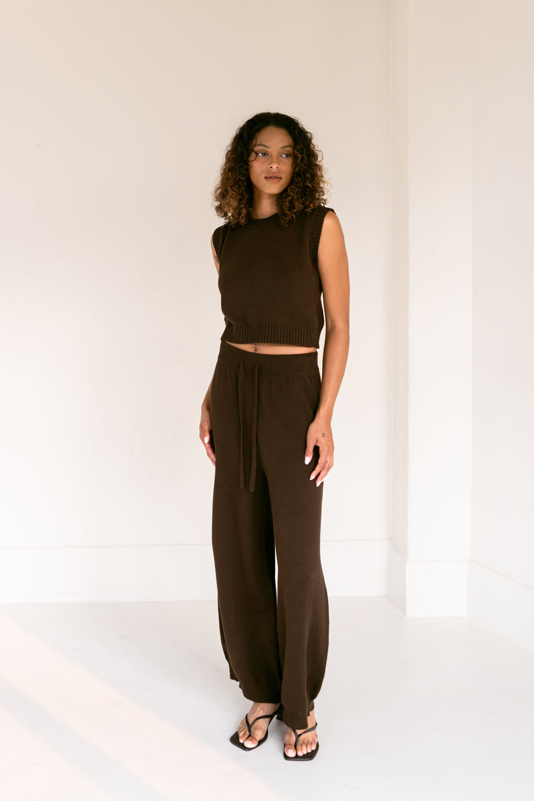 Knit Pant espresso
