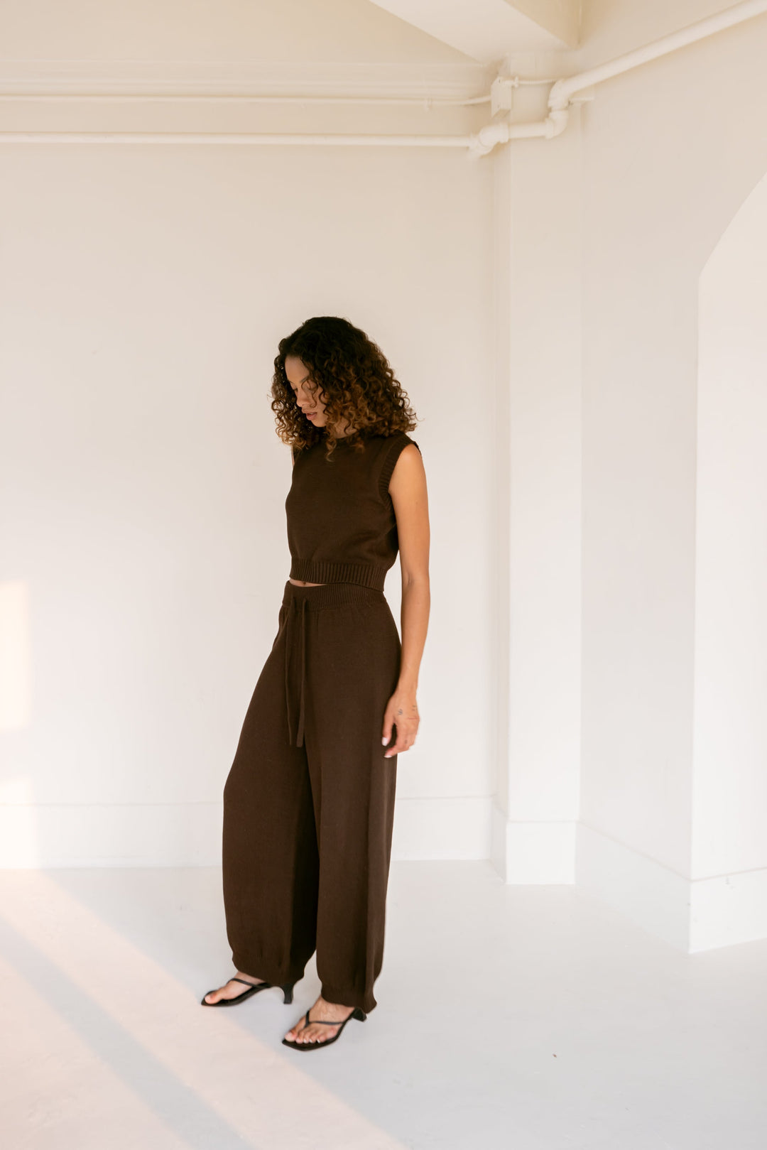 Knit Pant espresso