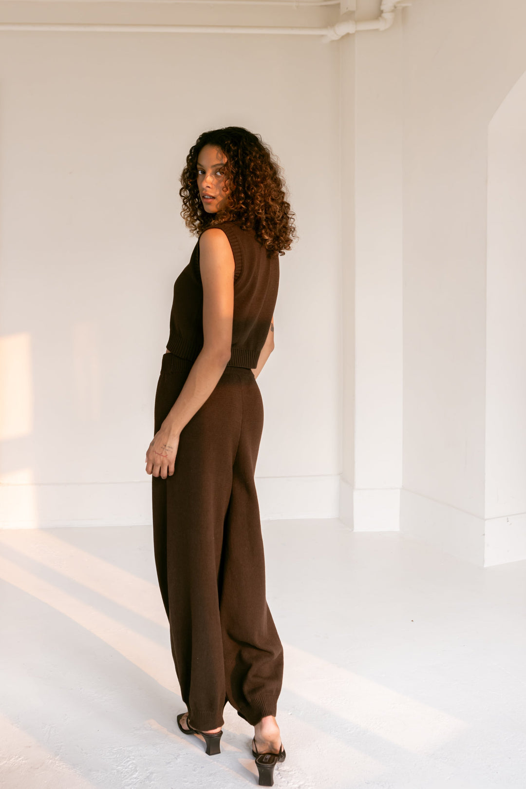 Knit Pant espresso