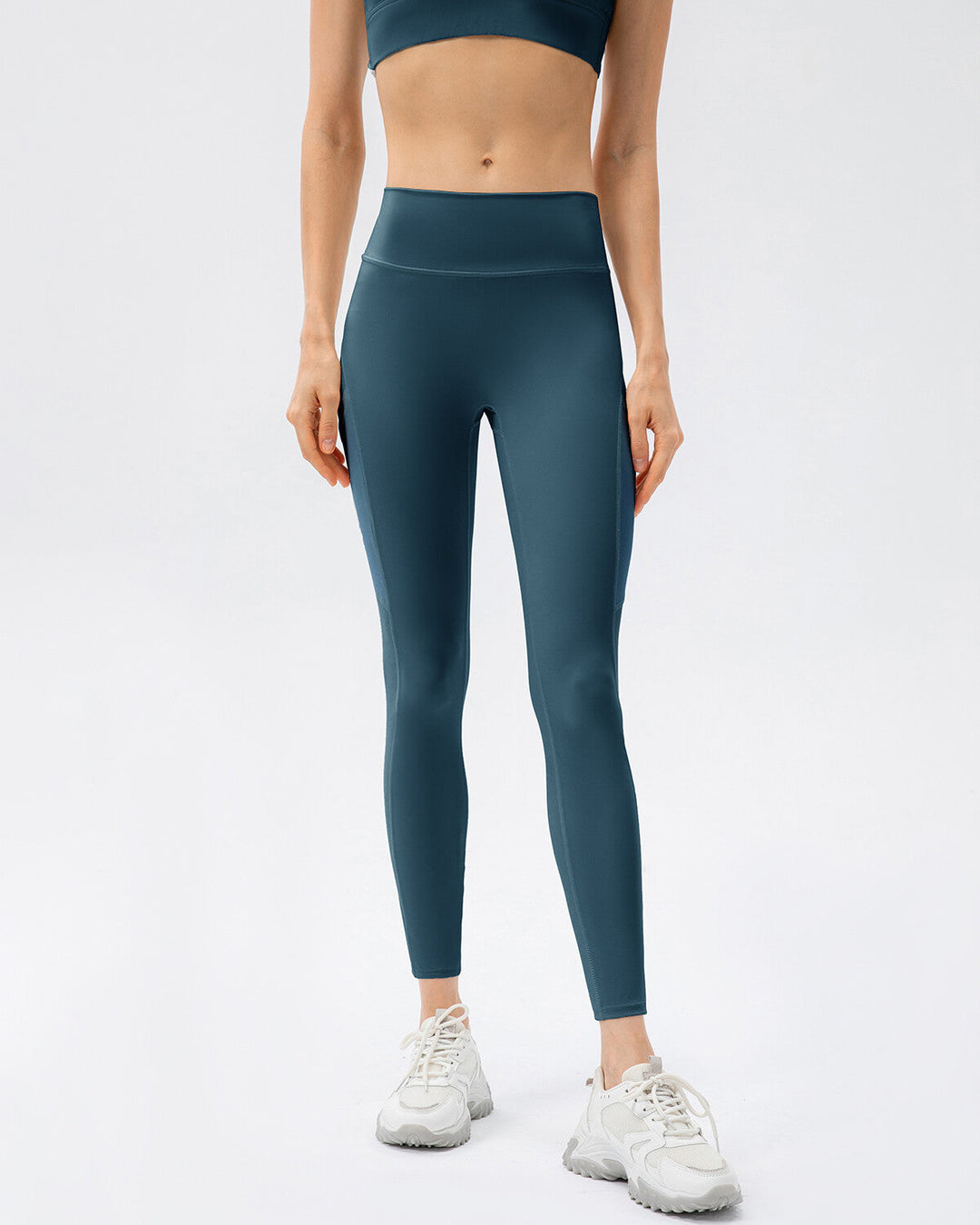 Iris Seamless Pocket Leggings - Blue