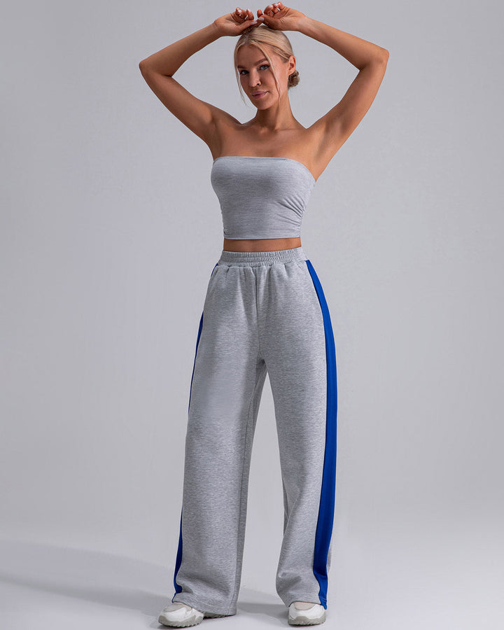 Isadora Crop Top - Grey
