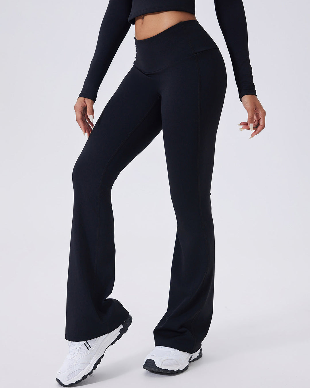 Ivy Flare Leggings - Black