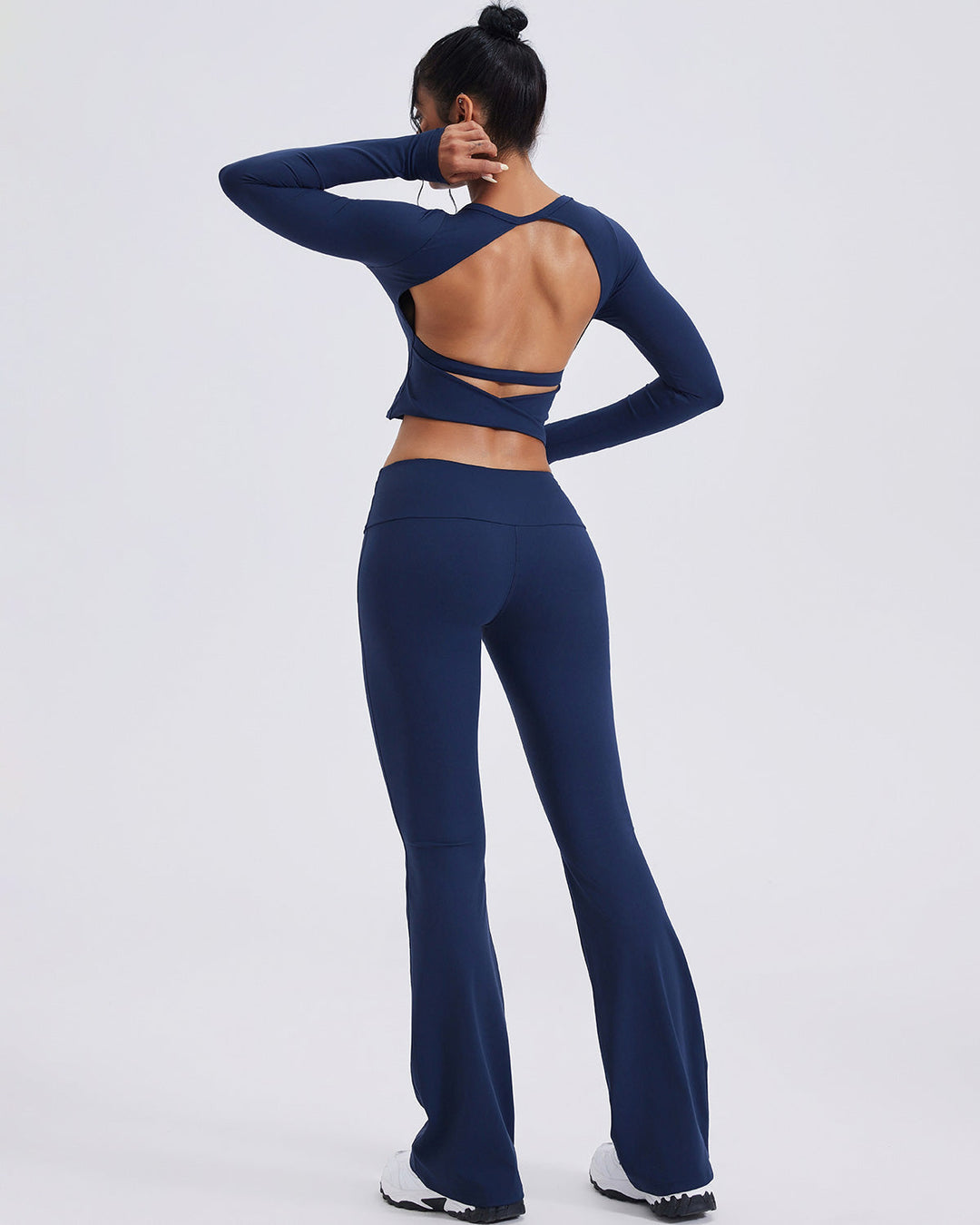 Ivy Flare Leggings - Navy