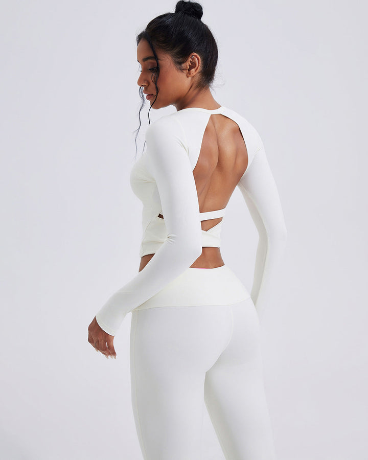 Ivy Long Sleeve - White