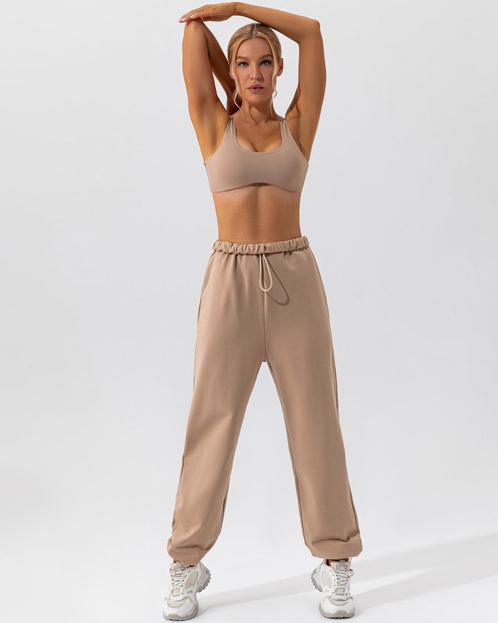 Jessa Joggers - Almond