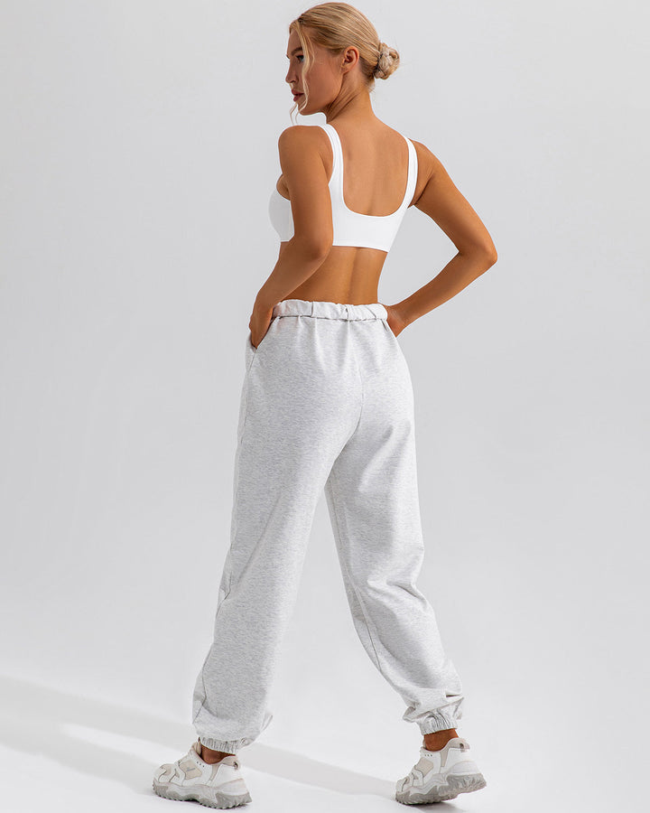Jessa Sports Bra - White