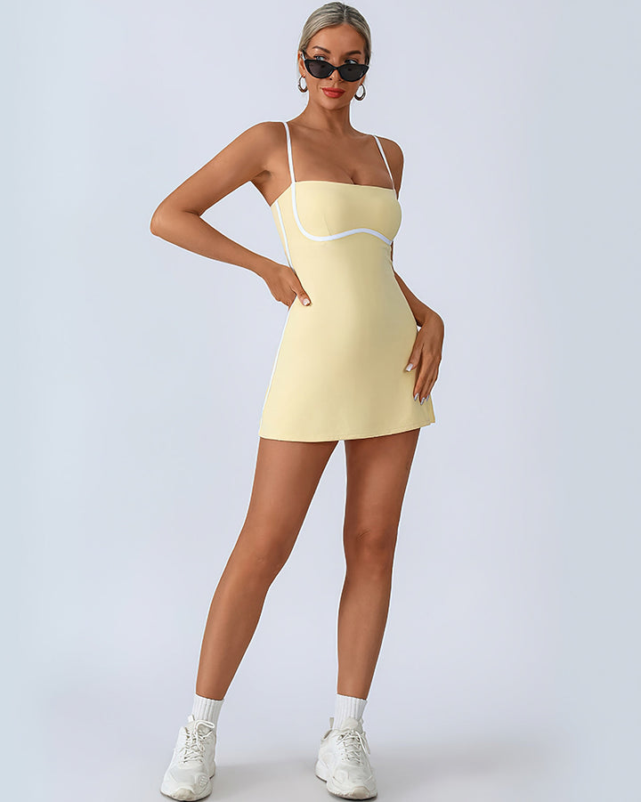 Jessamine Romper - Yellow