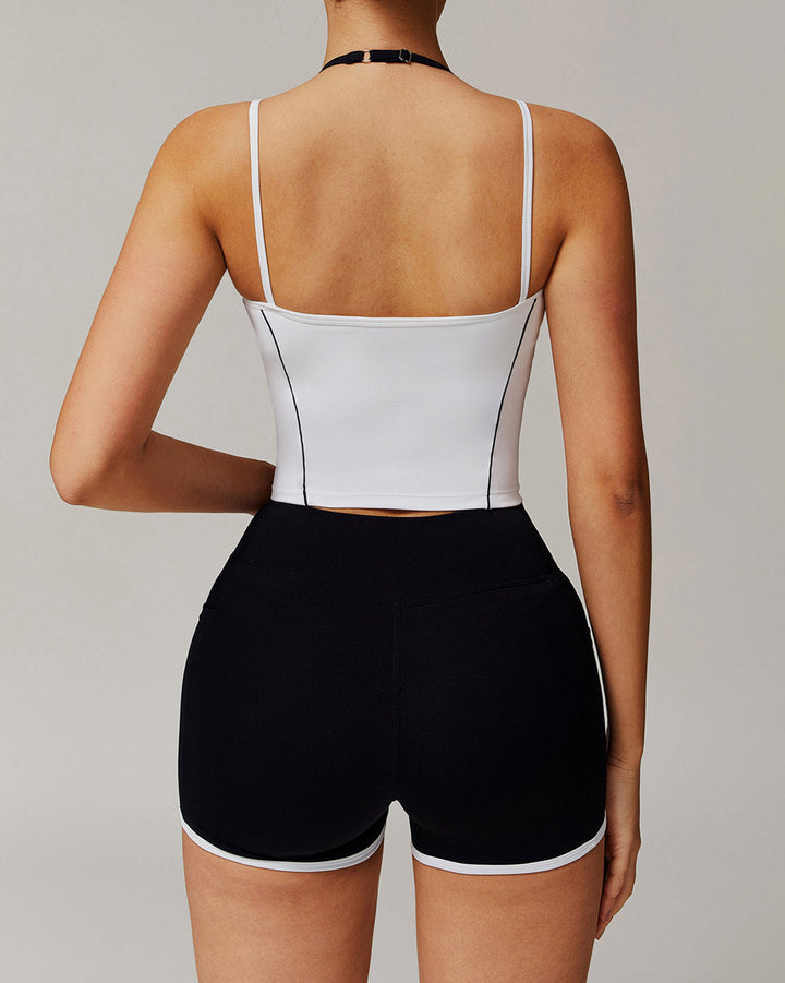Jocasta Crop Top - White