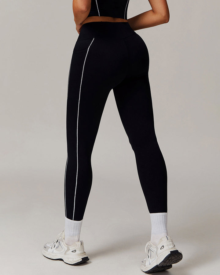 Jocasta Seamless Leggings - Black