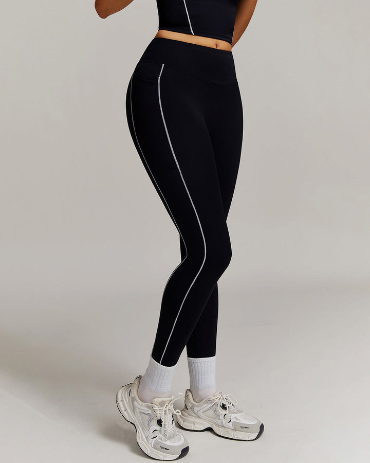 Jocasta Seamless Leggings - Black