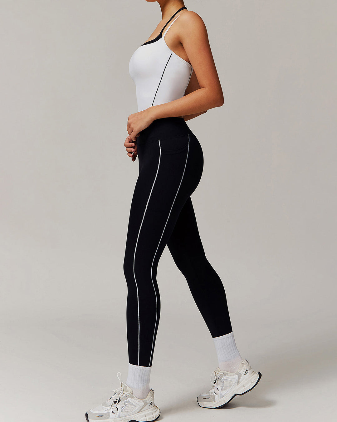 Jocasta Seamless Leggings - Black