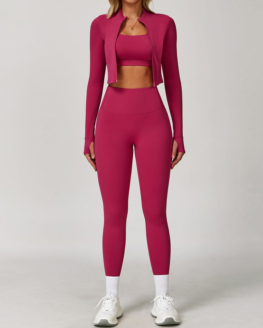 Jocelyn Seamless Leggings - Cerise