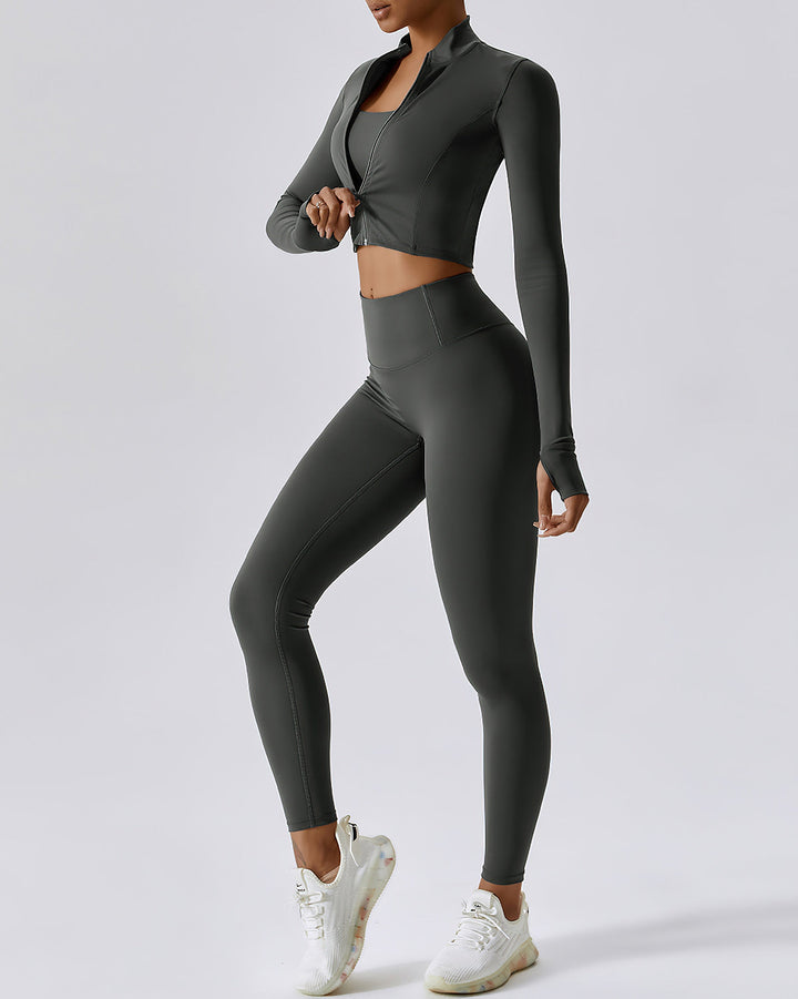 Jocelyn Seamless Leggings - Dark Grey