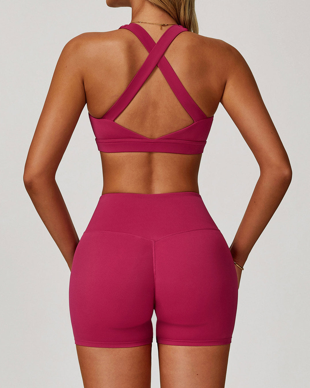 Jocelyn Seamless Shorts - Cerise