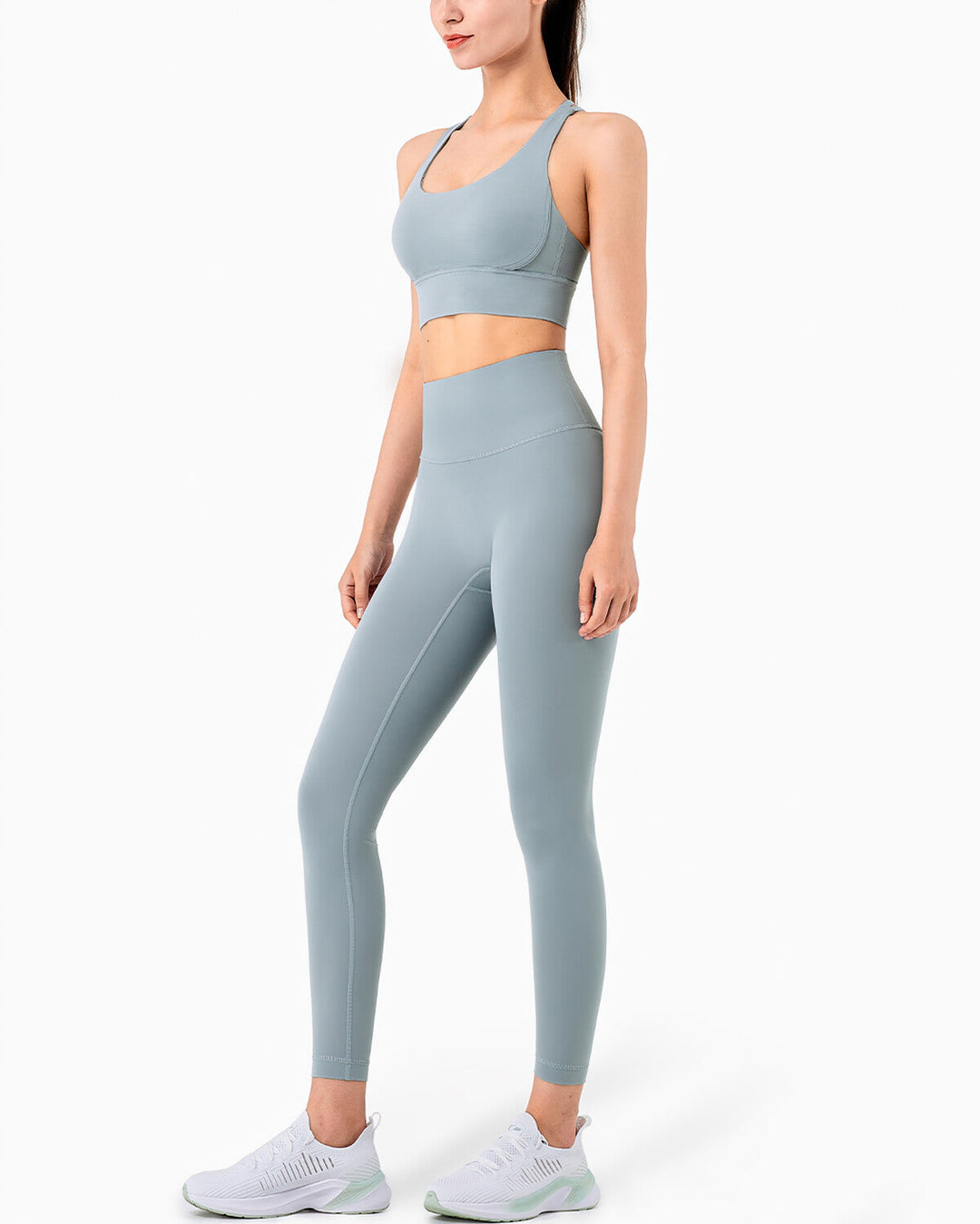 Johanna Sports Bra - Ash Blue