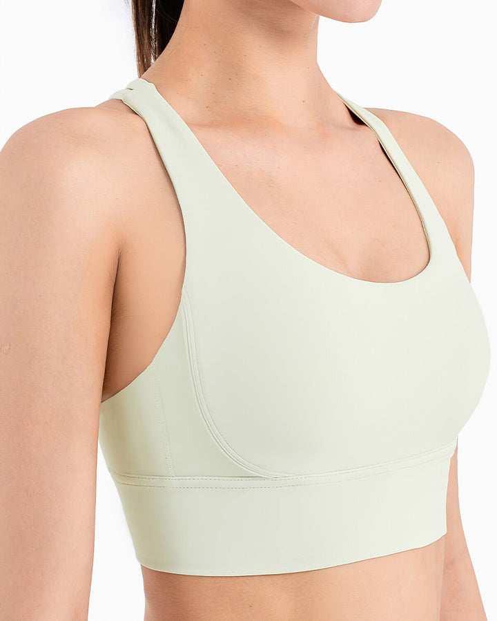 Johanna Sports Bra - Dove Grey