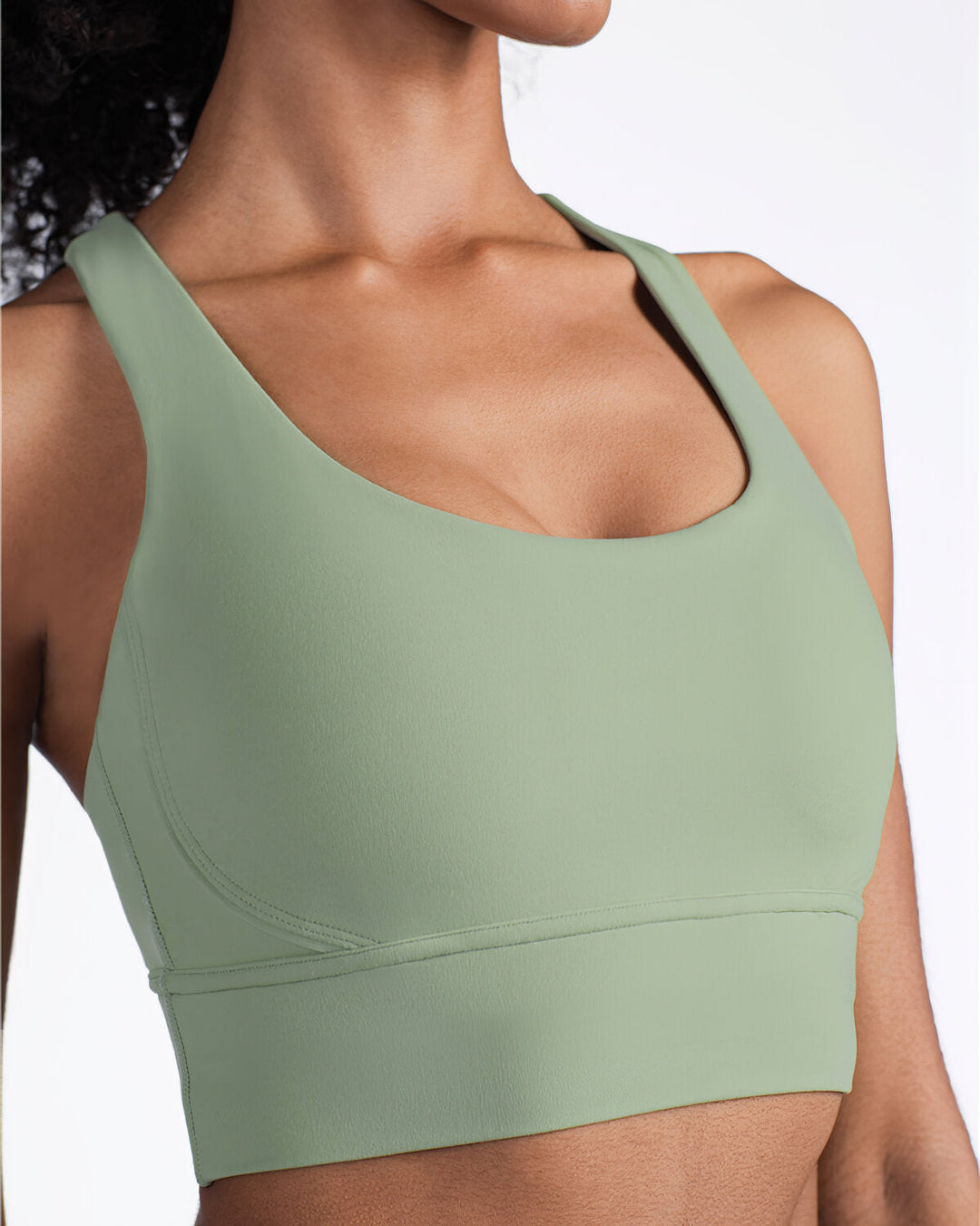 Johanna Sports Bra - Sage Green