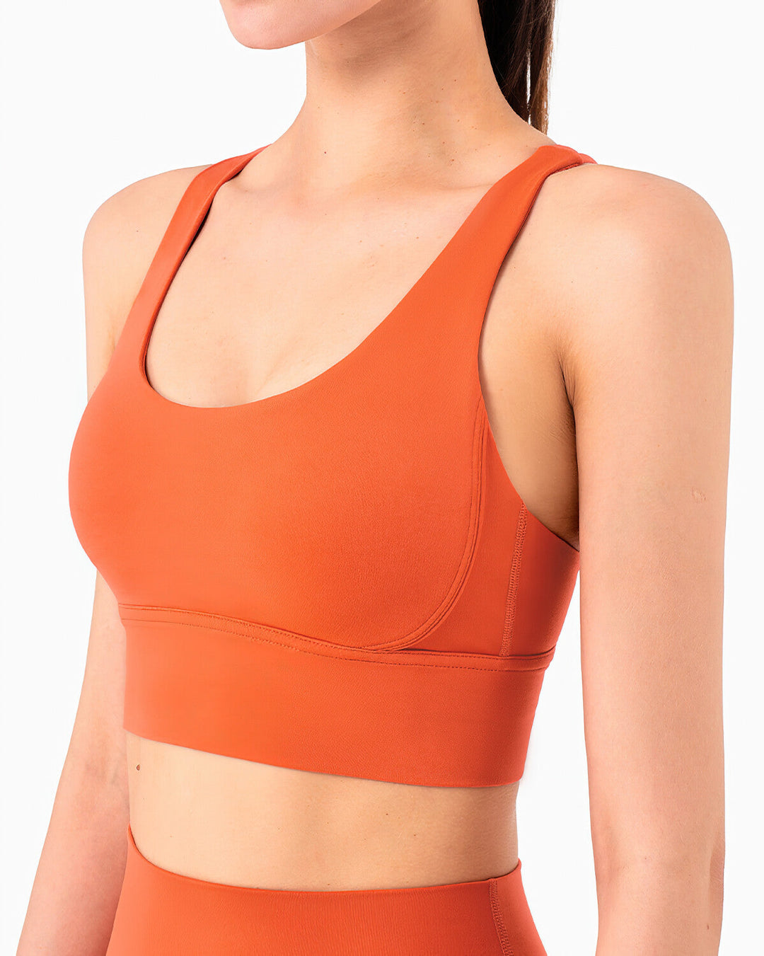 Johanna Sports Bra - Tangerine