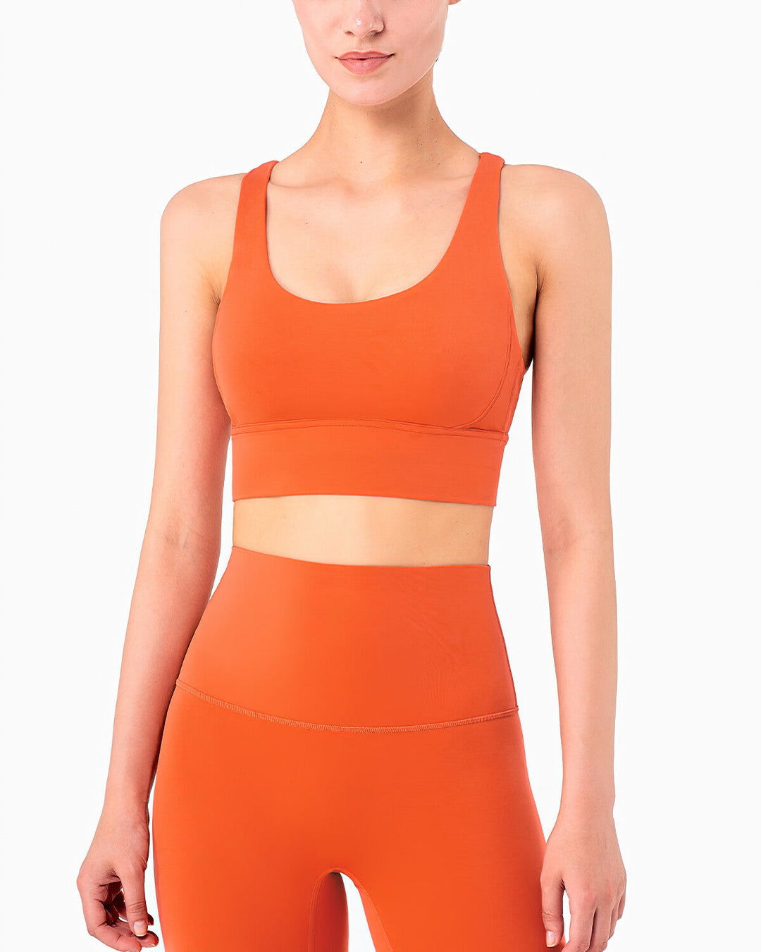 Johanna Sports Bra - Tangerine