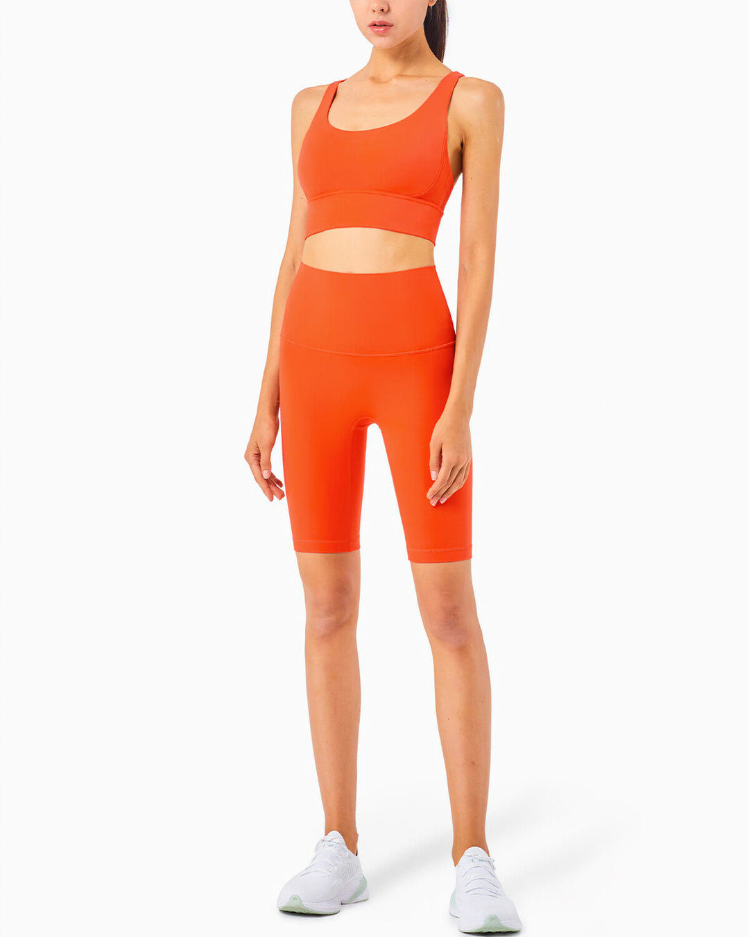 Johanna Sports Bra - Tangerine