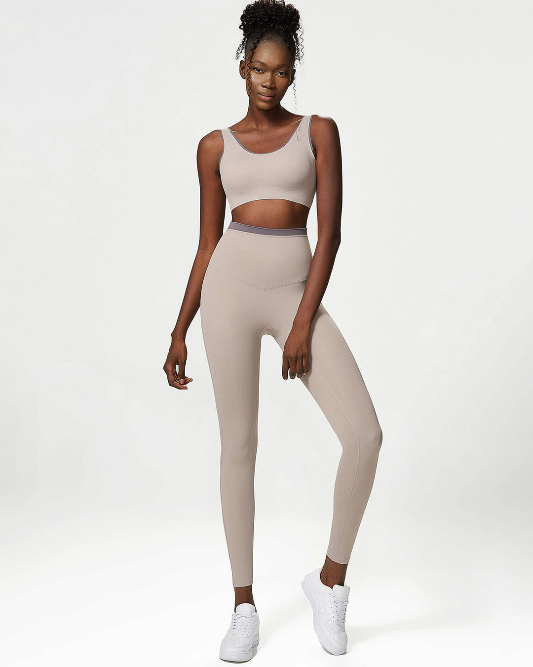 Juno Seamless Leggings - Dusty Taupe