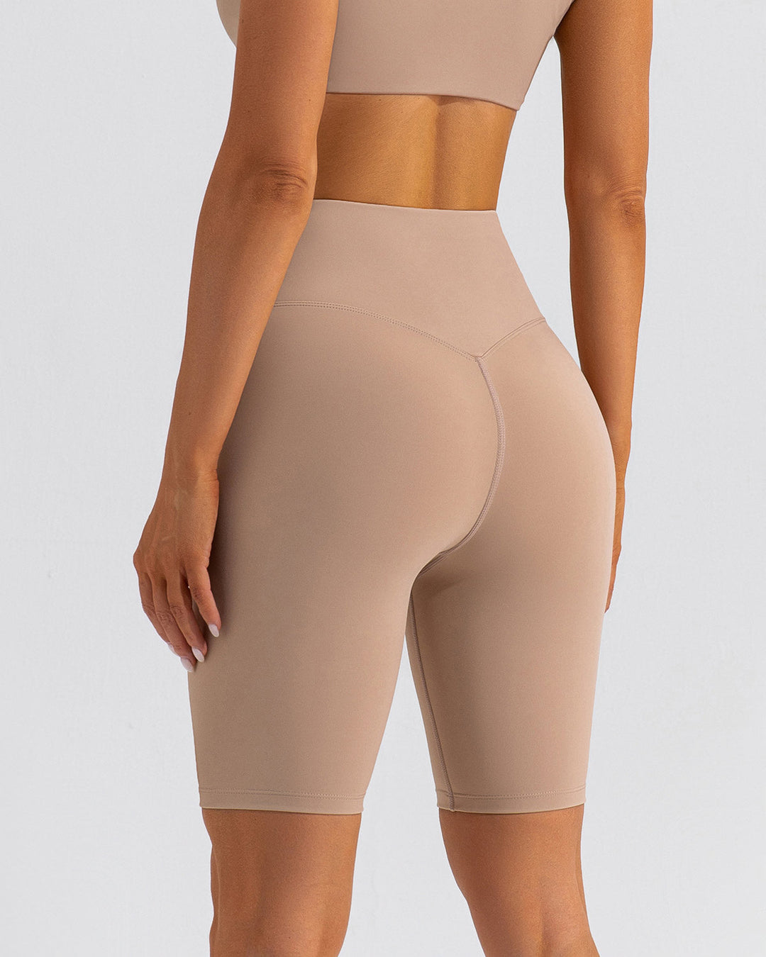 Kaia Biker Shorts - Mocha