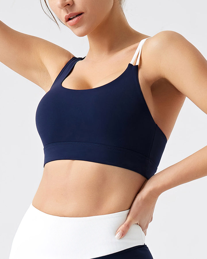 Katarina Sports Bra - Navy