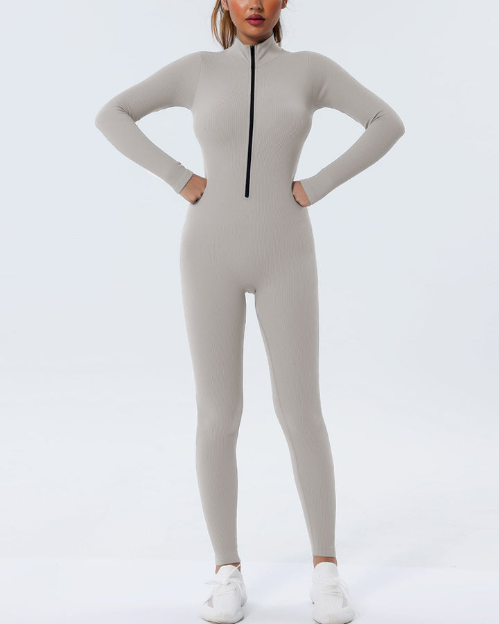 Kendra Seamless Jumpsuit - Grey
