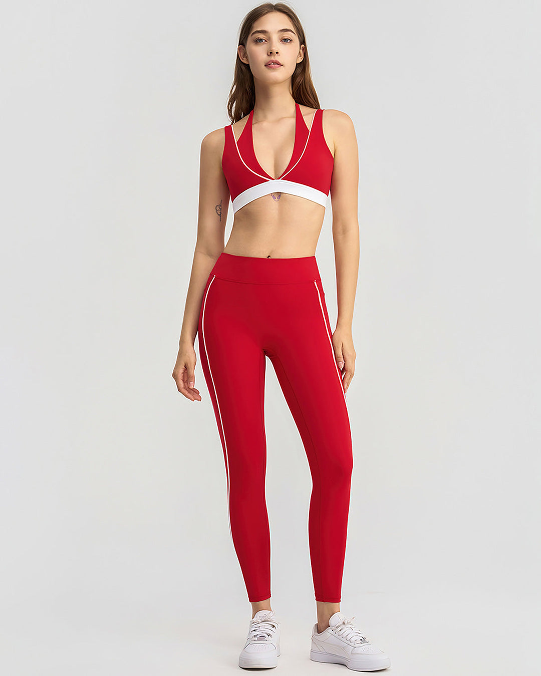 Linnea Seamless Leggings - Red