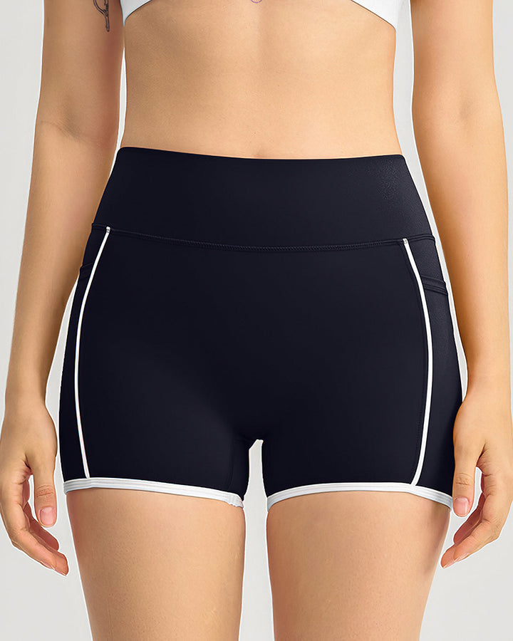 Linnea Seamless Shorts - Black