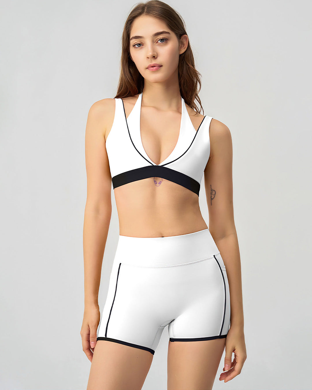 Linnea Seamless Shorts - White