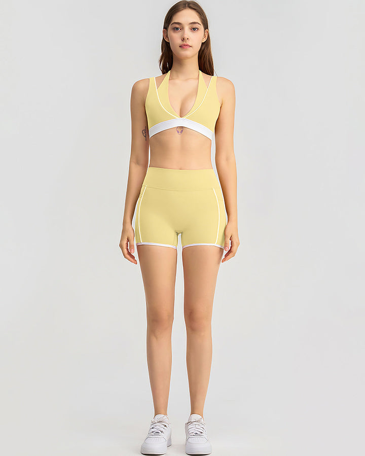 Linnea Sports Bra - Yellow
