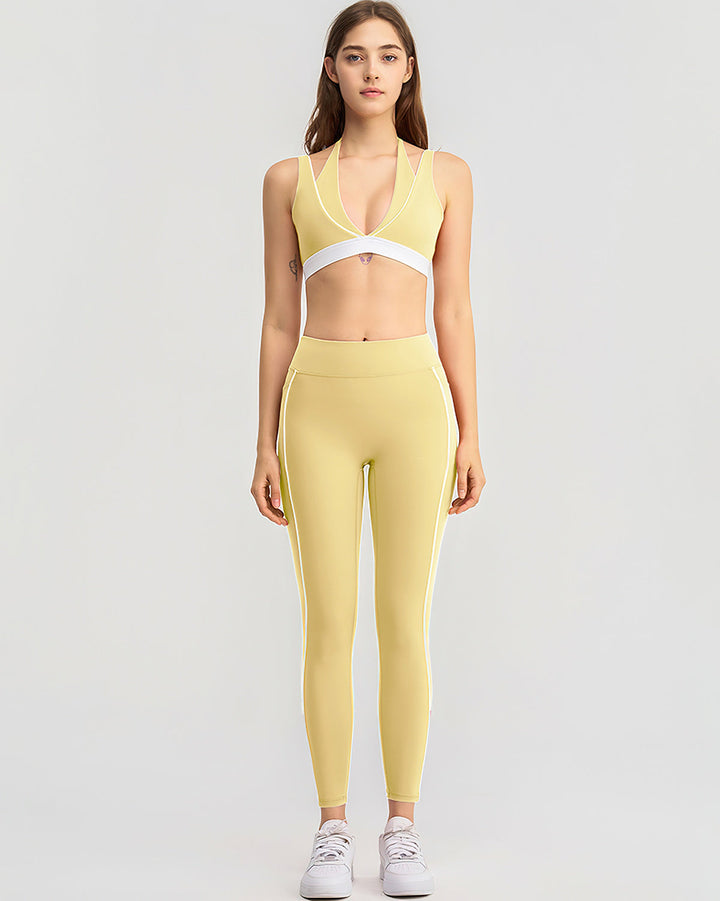 Linnea Sports Bra - Yellow