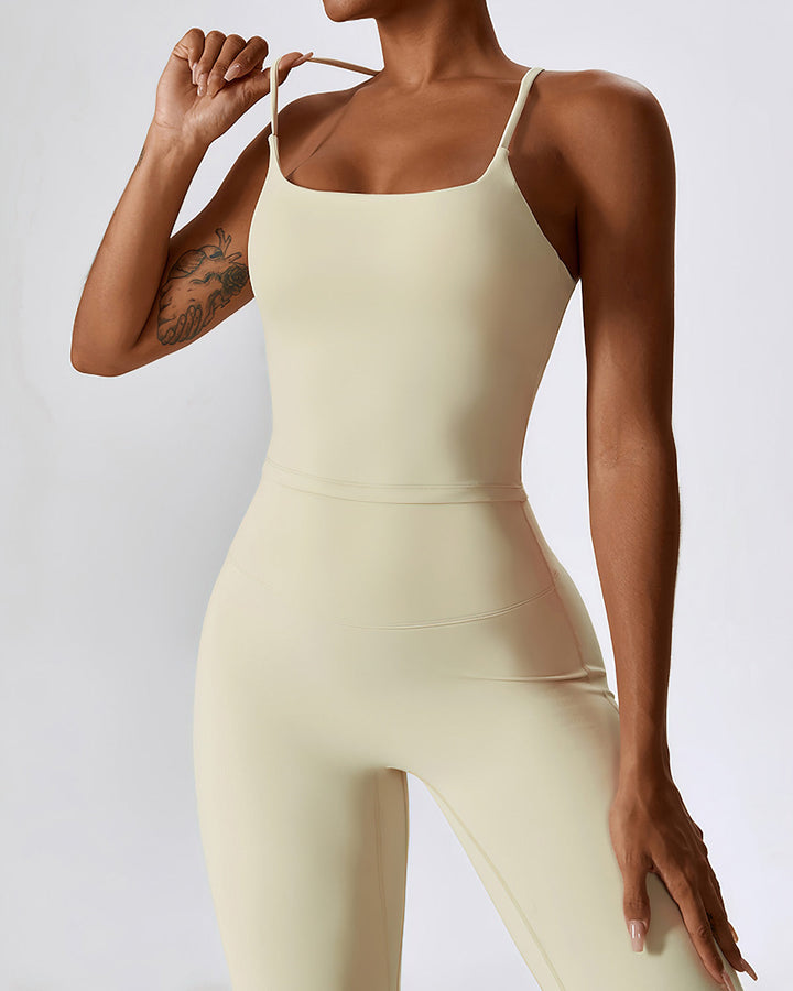 Melisa Crop Top - Beige