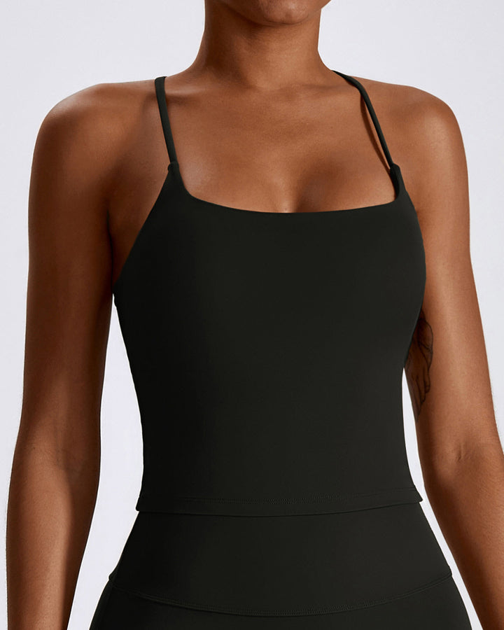 Melisa Crop Top - Black