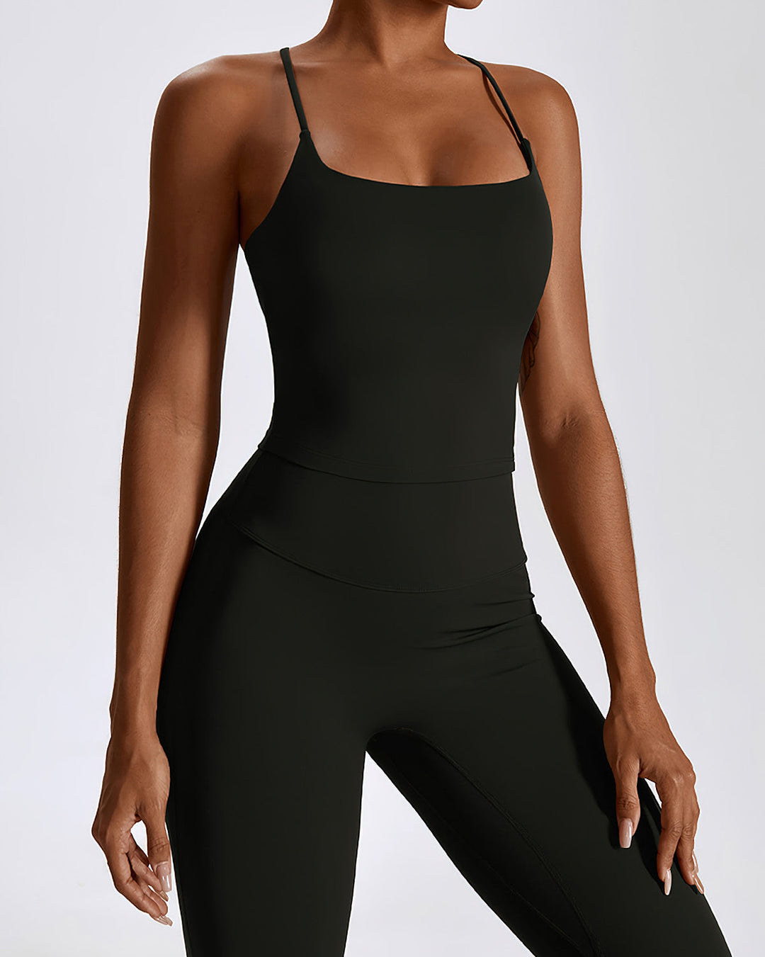 Melisa Crop Top - Black