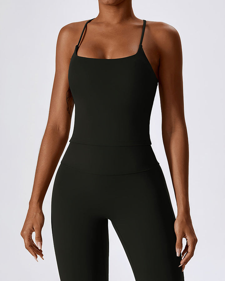 Melisa Crop Top - Black