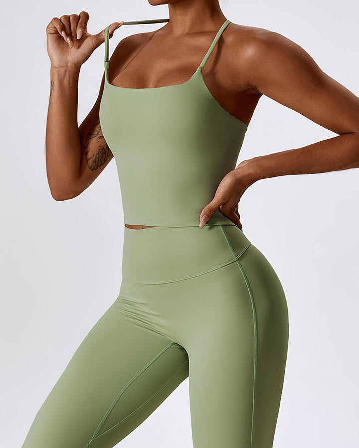 Melisa Crop Top - Green