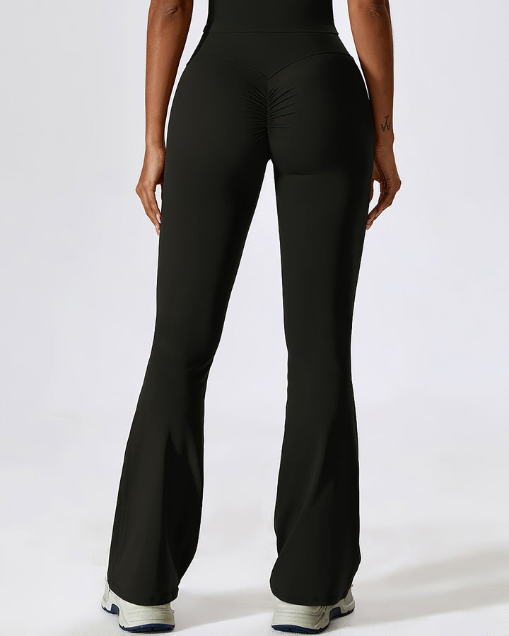 Melisa Flare Leggings - Black