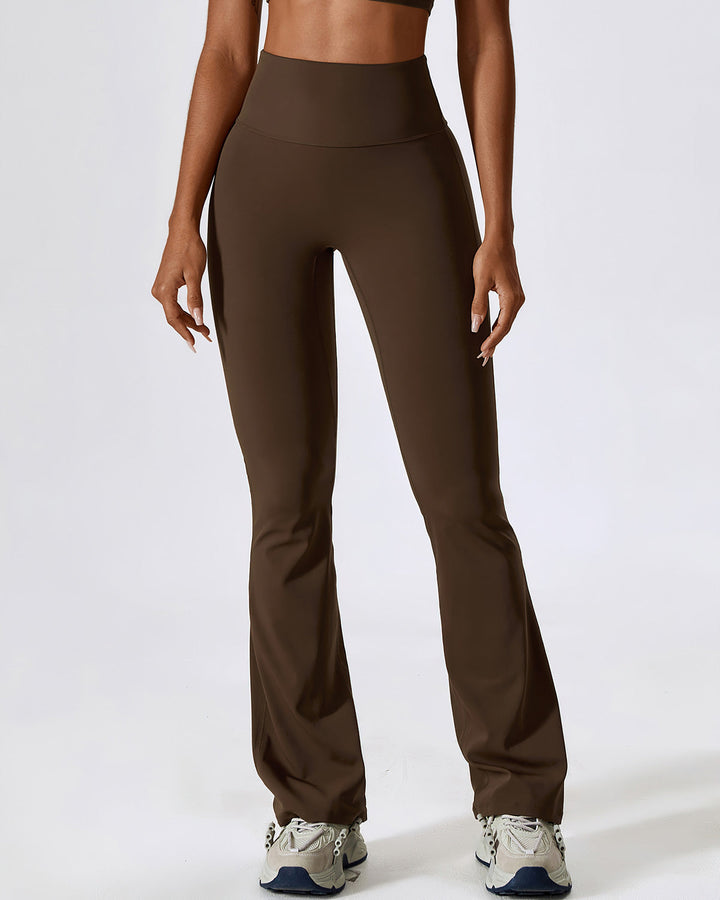 Melisa Flare Leggings - Brown