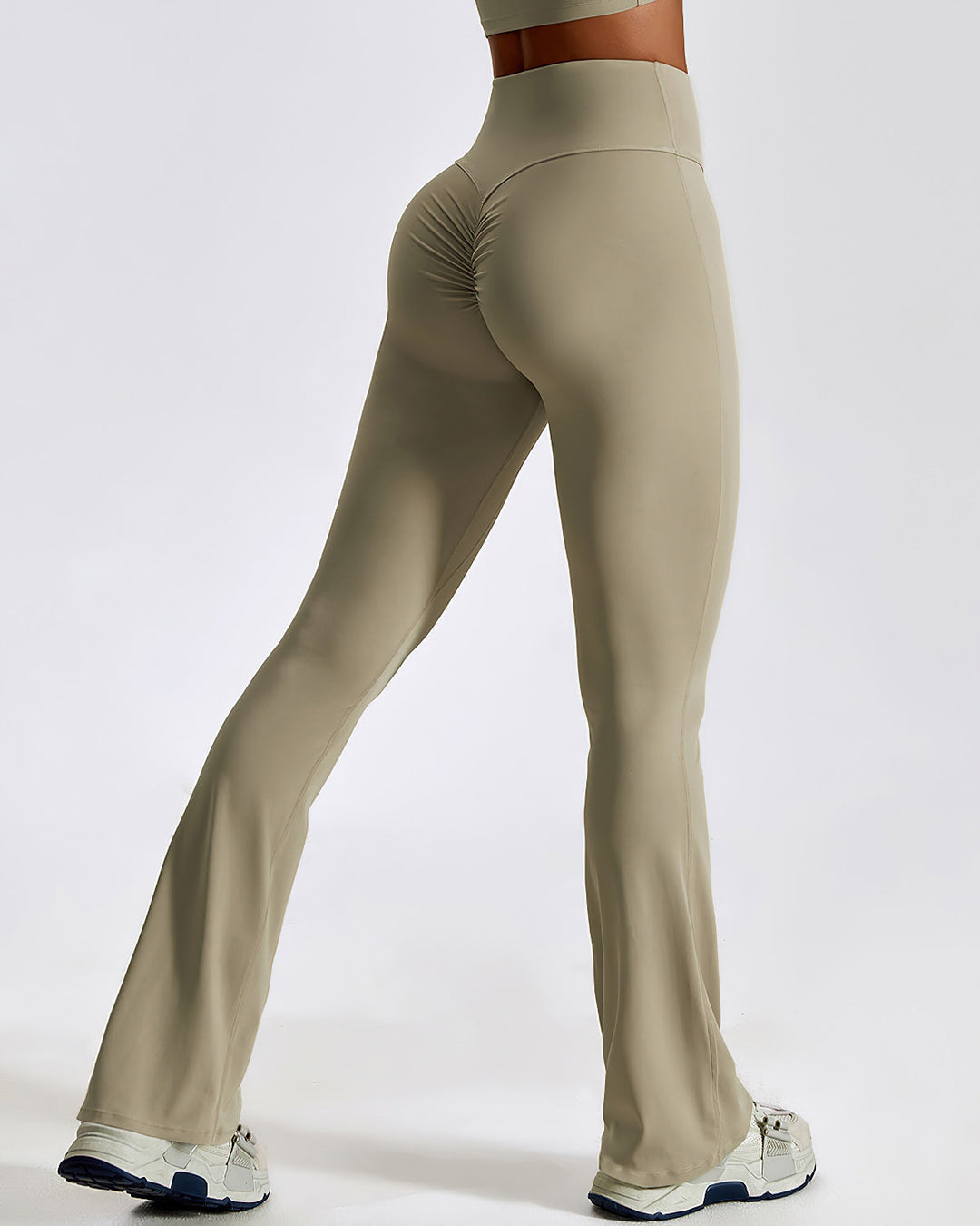 Melisa Flare Leggings - Khaki
