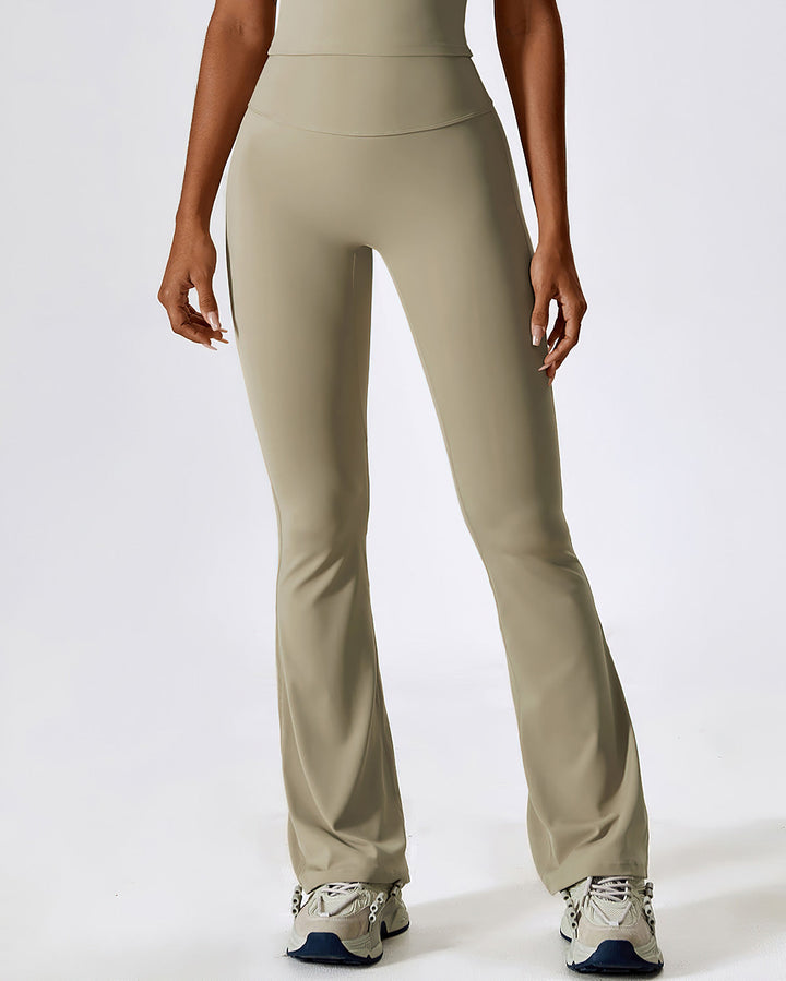 Melisa Flare Leggings - Khaki