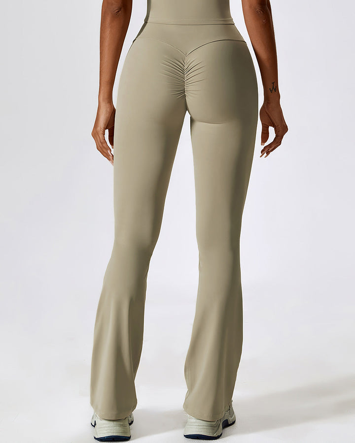 Melisa Flare Leggings - Khaki
